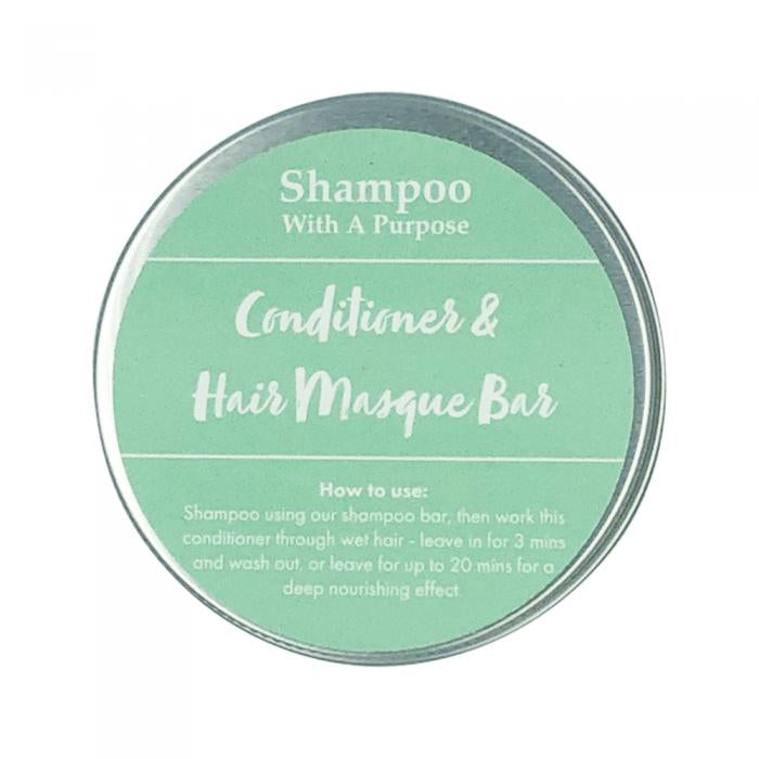 Shampoo With A Purpose Conditioner & Hair Masque Bar 50g
