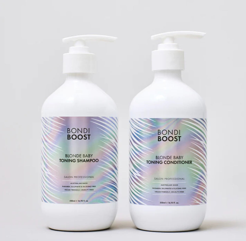 Bondi Boost Blonde Baby Shampoo 500ml & Conditioner 500ml Bundle