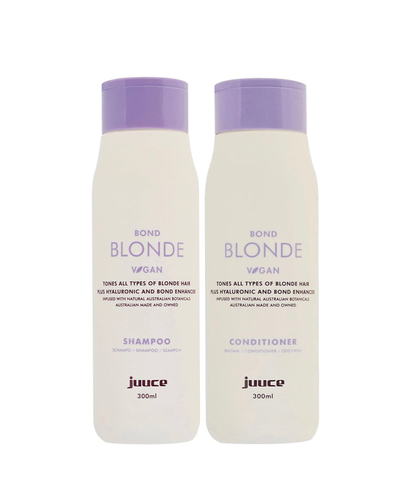 Juuce Bond BLONDE Shampoo and Conditioner 2x300ml
