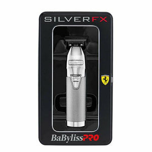 Babyliss PRO SilverFX Skeleton Lithium Outliner Hair Trimmer - Silver FX787S - AtsiHairSupplies