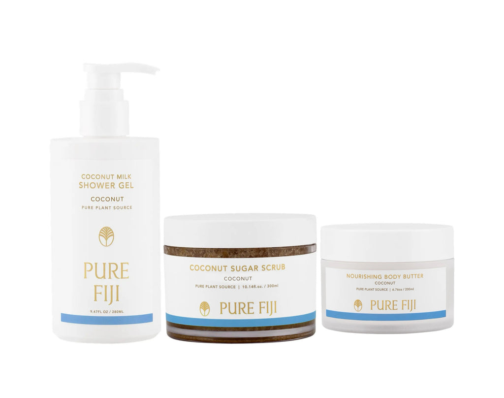 PURE FIJI TRIO - SHOWER GEL / SUGAR RUB / BODY BUTTER