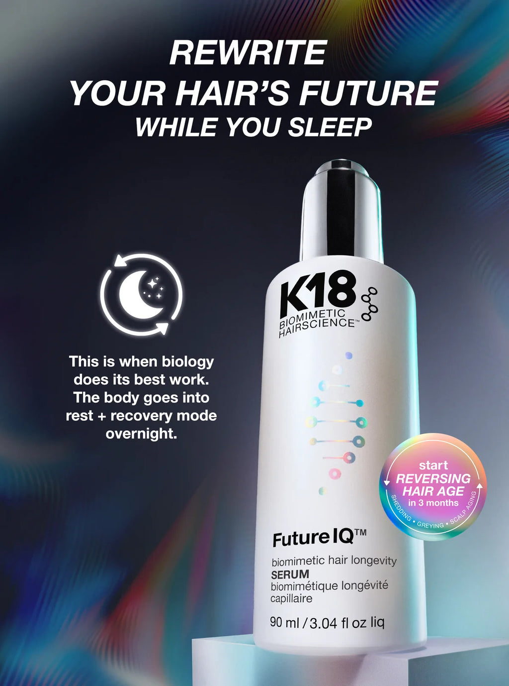 K18 FutureIQ™ biomimetic hair longevity serum