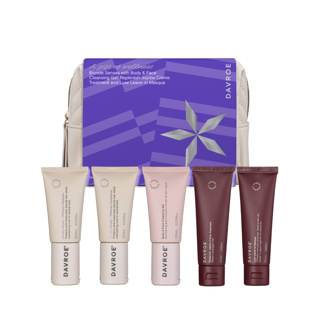 Davroe Blonde Senses Christmas Travel Pack