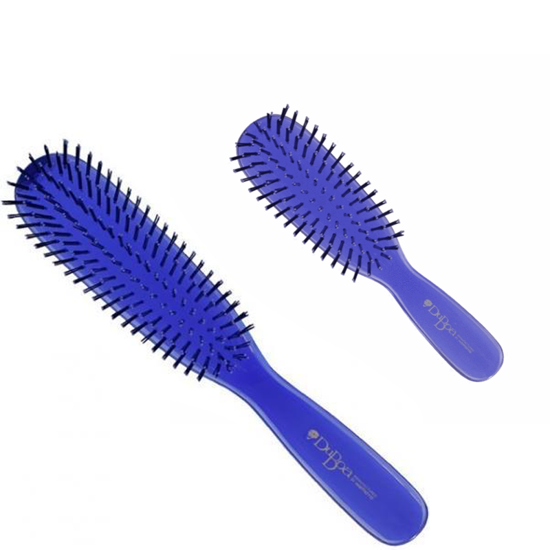 DuBoa Purple Hairbrush 1 x Medium 60 and 1 x Large 80 Bundle