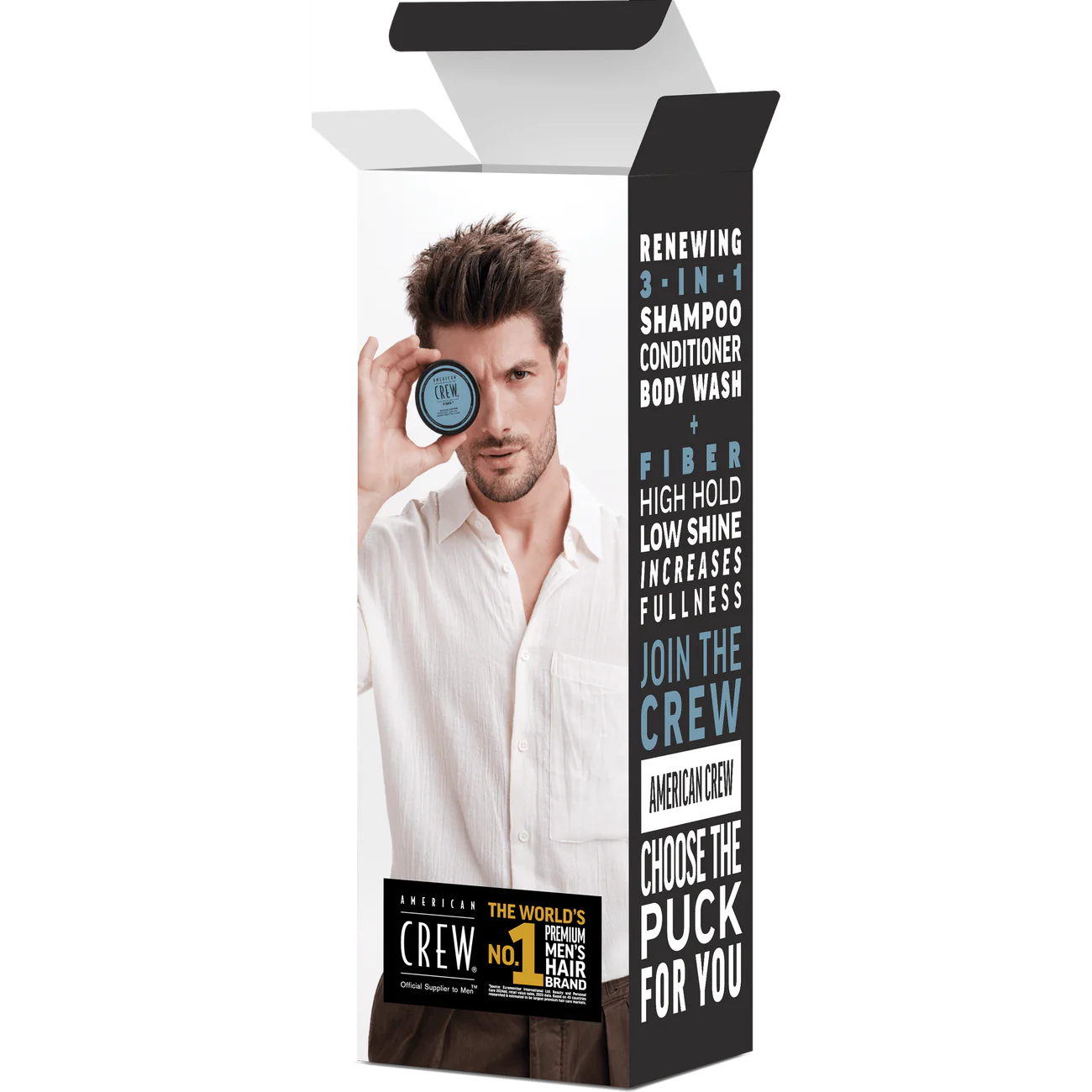 AMERICAN CREW FIBER 3-IN-1 GIFT SET DUO PACK: YOUR ULTIMATE GROOMING COMPANION