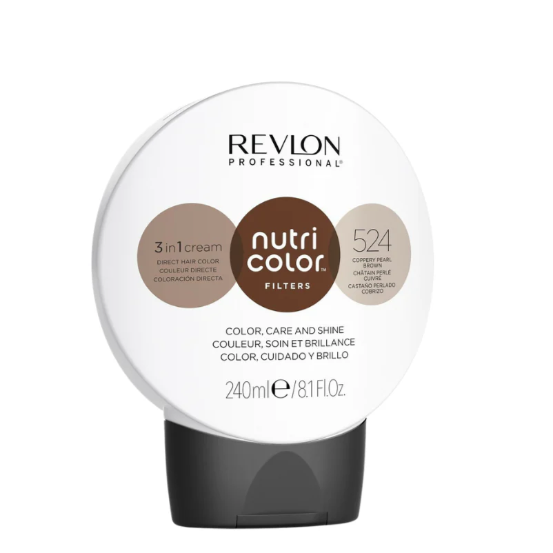 Revlon Professional NUTRI COLOR™ FILTERS FASHION FILTERS Coppery Pearl Brown 524