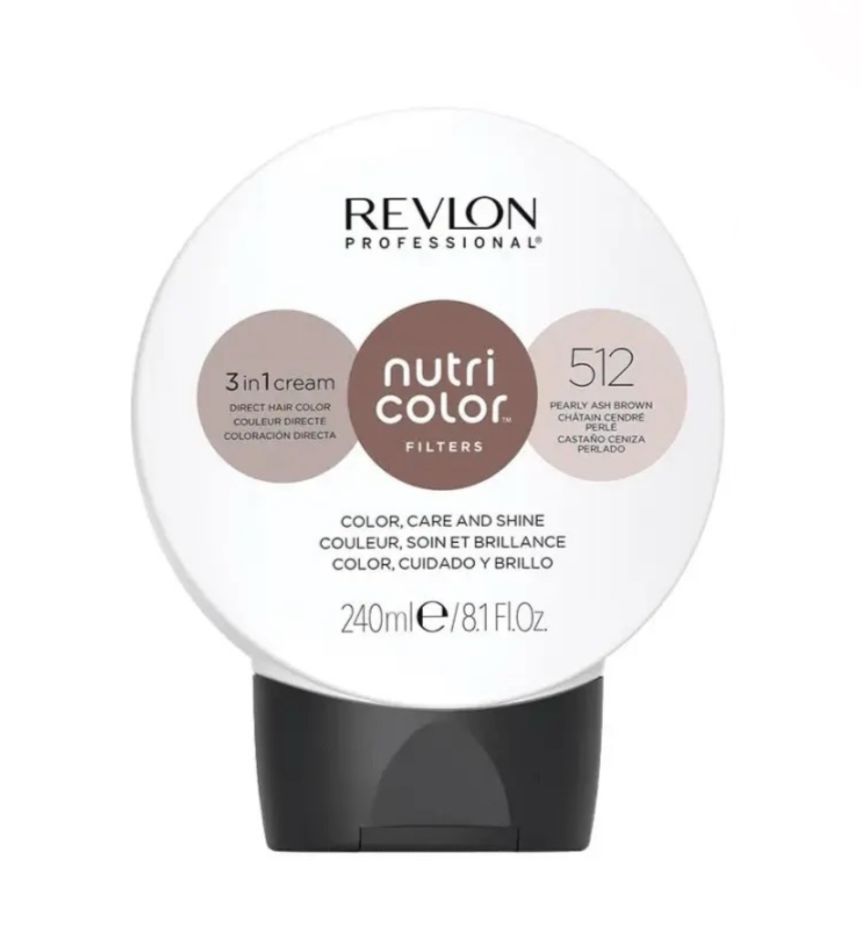 Revlon Professional NUTRI COLOR™ FILTERS FASHION FILTERS Pearly Ash Brown 512