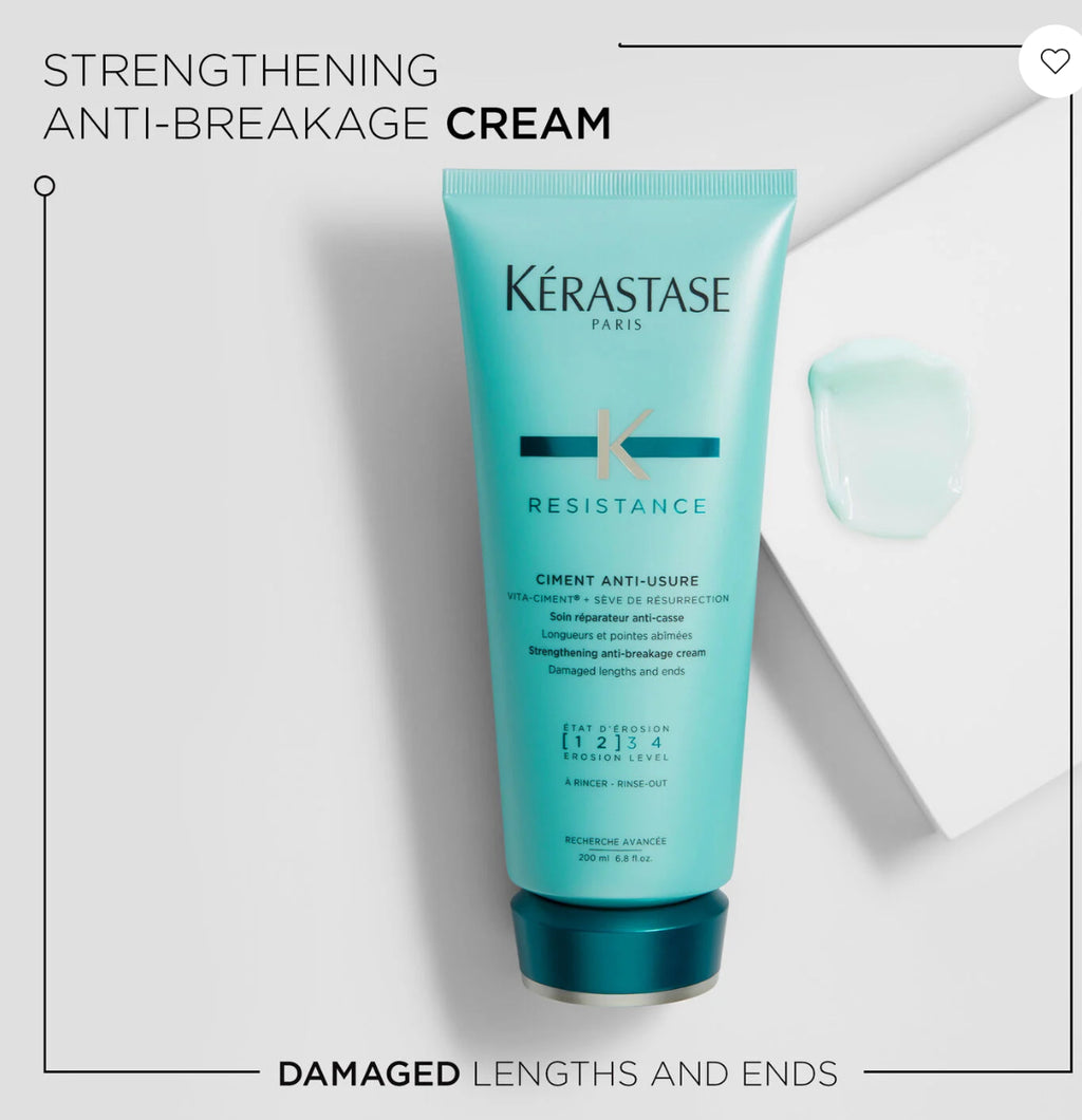 KÉRASTASE RESISTANCE STRENGTHENING ANTI-BREAKAGE CONDITIONER FOR DAMAGED HAIR