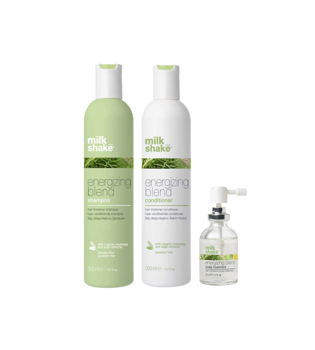 milk_shake Energizing Shampoo Conditioner Treatment Trio