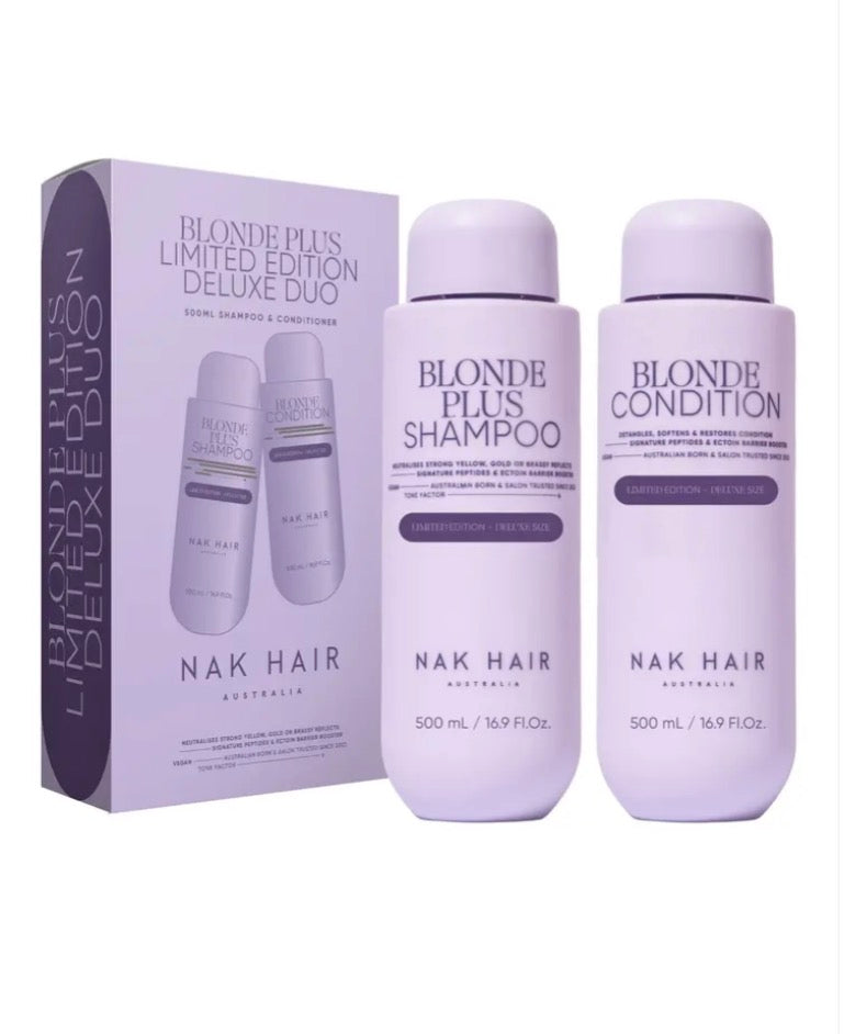 NAK Hair Blonde Plus Duo Deluxe Size 500ml