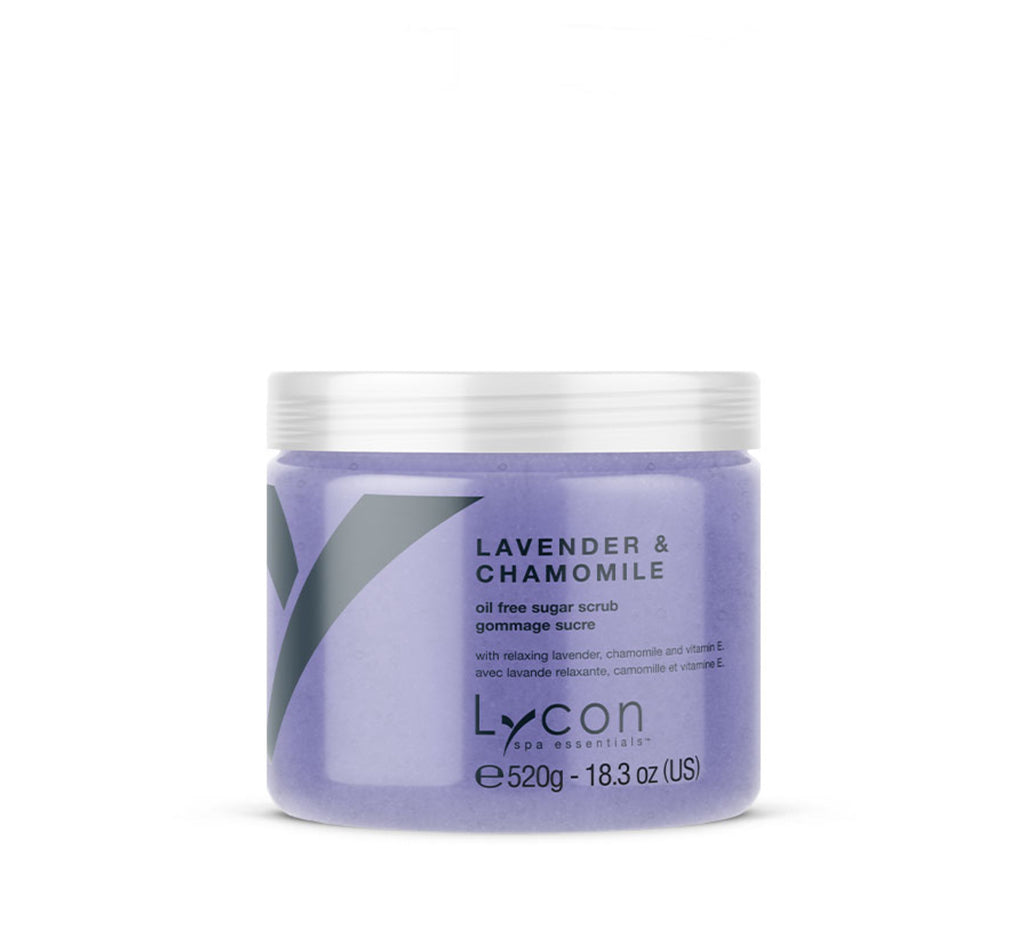 Lycon LAVENDER & CHAMOMILE Oil Free Sugar Scrub 520g