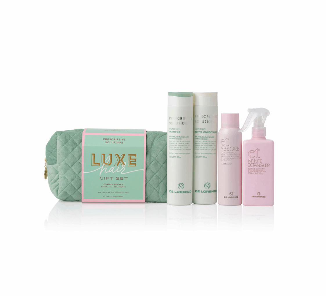 De Lorenzo LUXE HAIR GIFT SET Prescriptive Solutions - Control Revive Pack