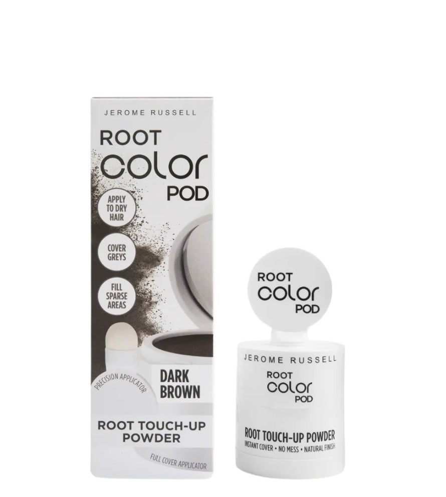 Jerome Russell Root Color Pod Root Touch Up Powder - Dark Brown 4g