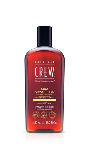 AMERICAN CREW 3-IN-1 GINGER + TEA 450ml