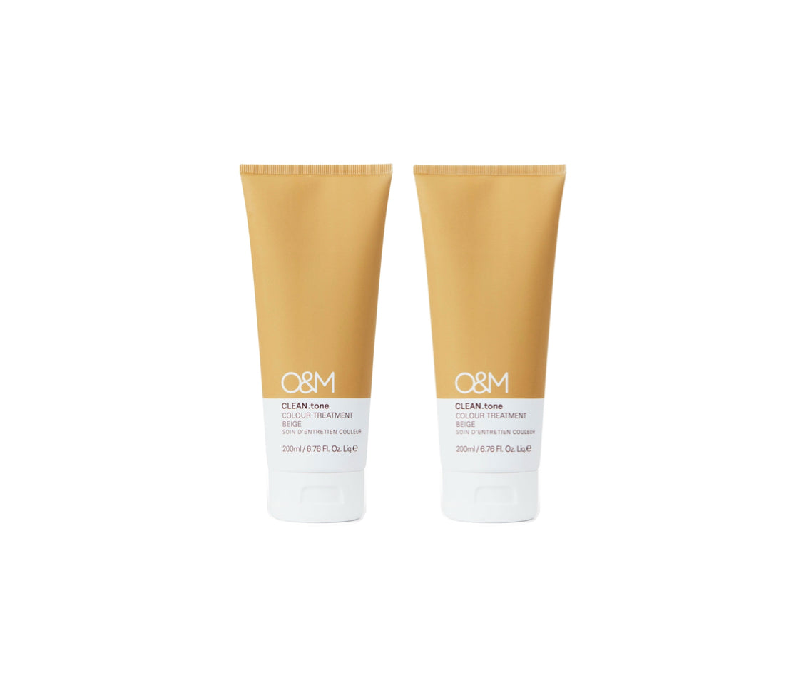 O&M Clean.Tone Beige Colour Treatment Duo 2x 200ml