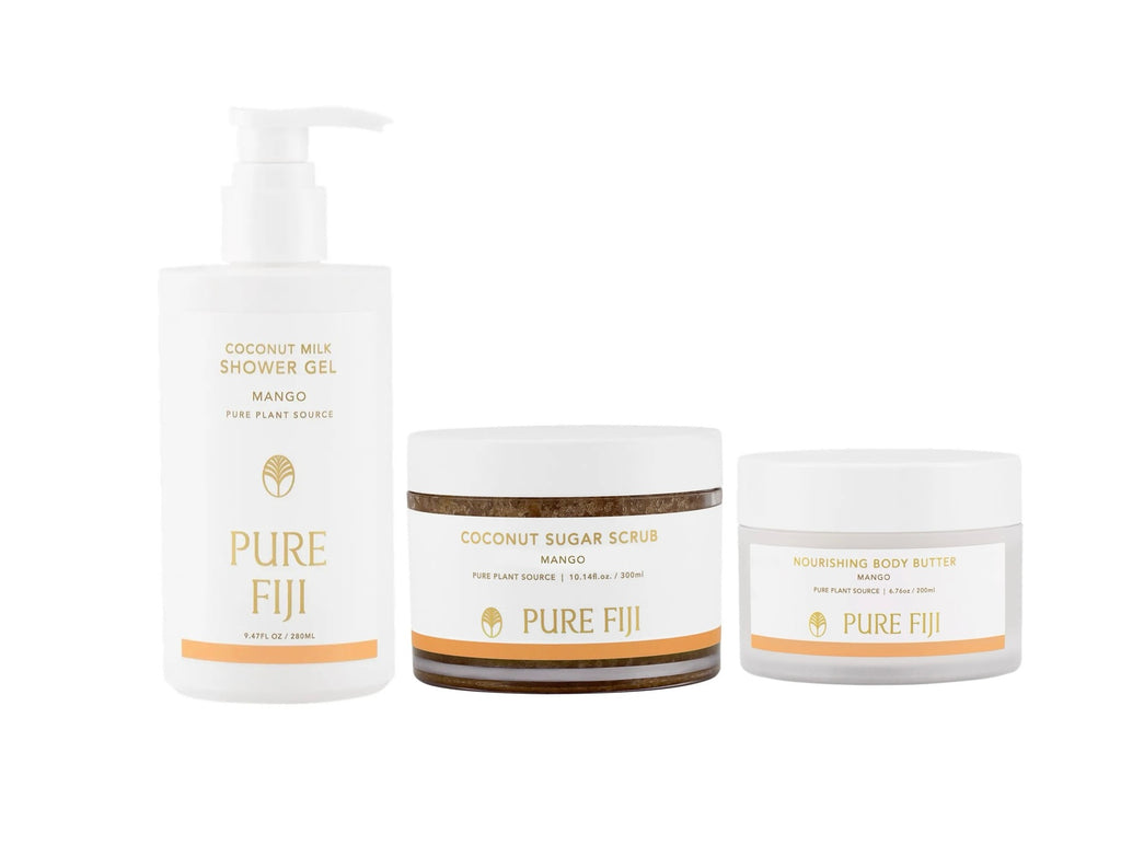 PURE FIJI TRIO - SHOWER GEL / SUGAR RUB / BODY BUTTER