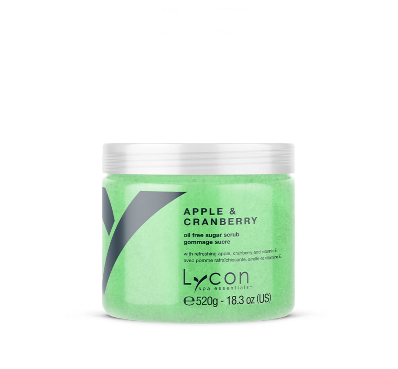 Lycon APPLE & CRANBERRY Oil Free Sugar Scrub 520g