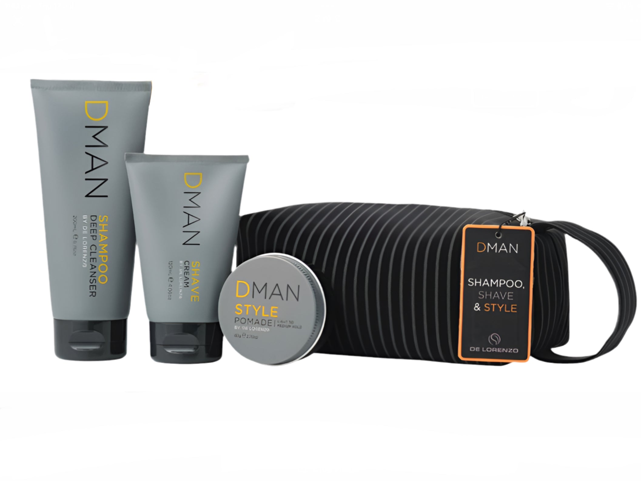 De Lorenzo DMAN Father’s Day Pack (Shampoo, Shave Cream, Pomade)