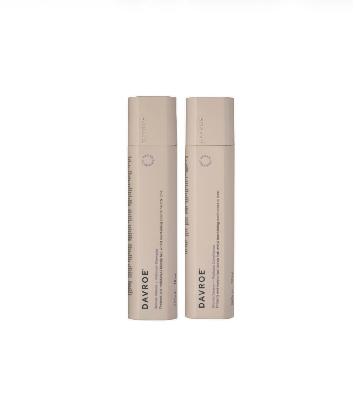 Davroe Blonde Senses Blonde Platinum Shampoo & Conditioner 2x325ml