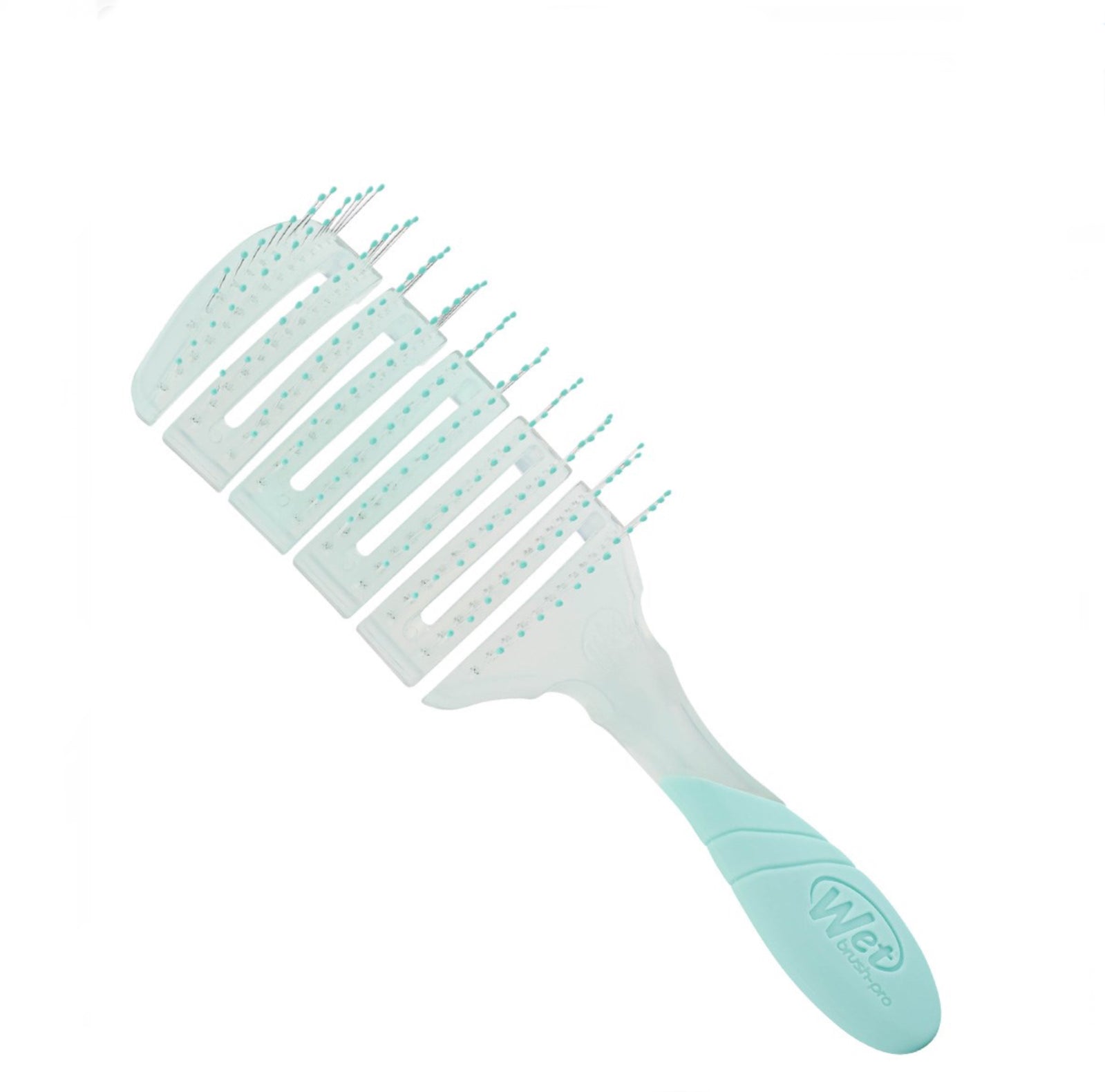 WetBrush Pro Hydro Tie Dye Flex Dry Paddle Teal