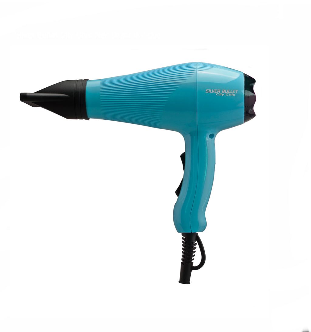 SILVER BULLET CITY CHIC HAIR DRYER AQUA