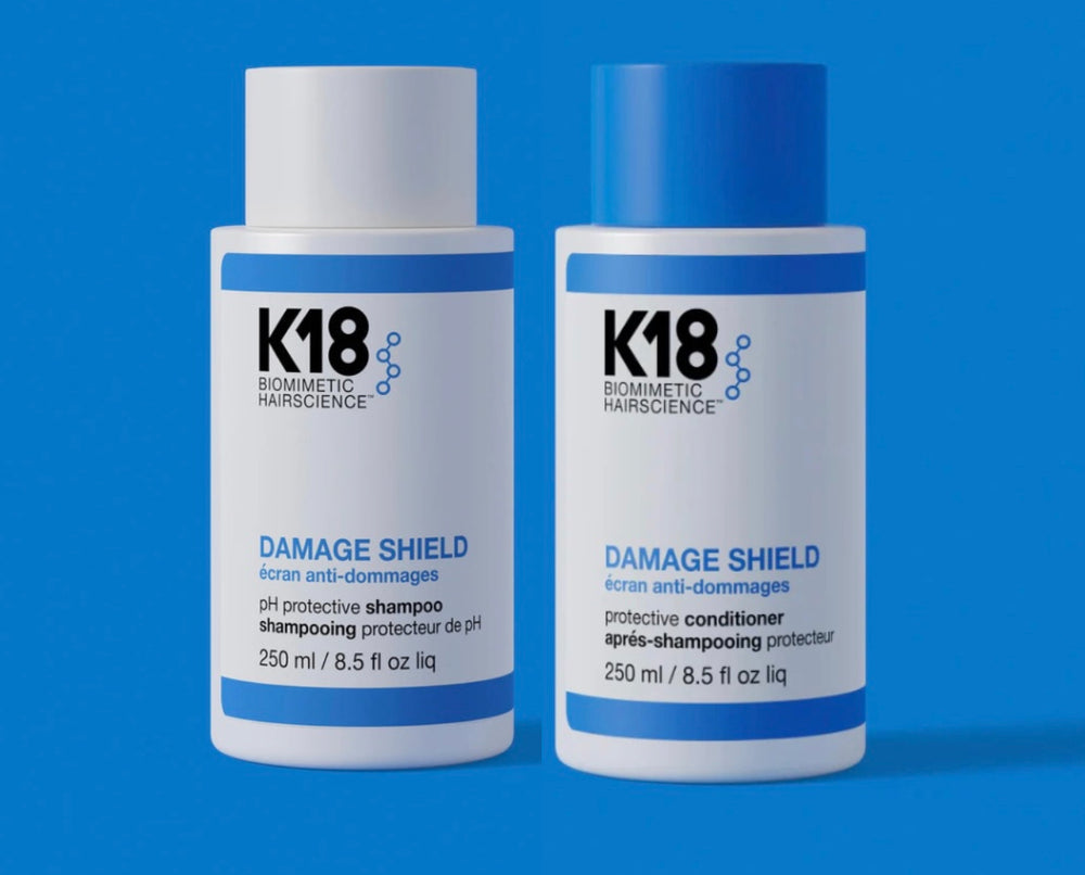 K18 DAMAGE SHIELD pH Protective Shampoo & Conditioner 2x250ml