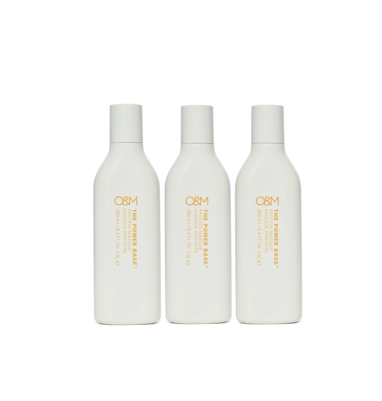O&M THE POWER BASE MASQUE Trio 3x250ML