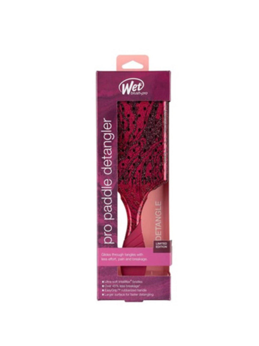 WetBrush Pro Paddle Detangler Mineral Sparkle - Wine