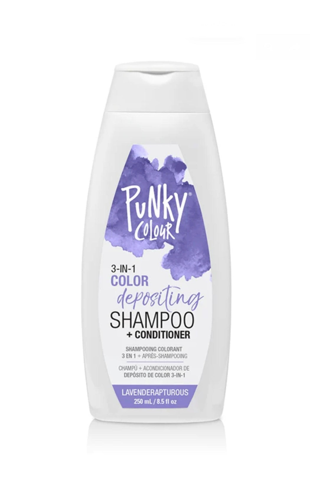 Punky Colour 3-IN-1 Color Depositing Shampoo + Conditioner - Lavenderapturous (250ml)