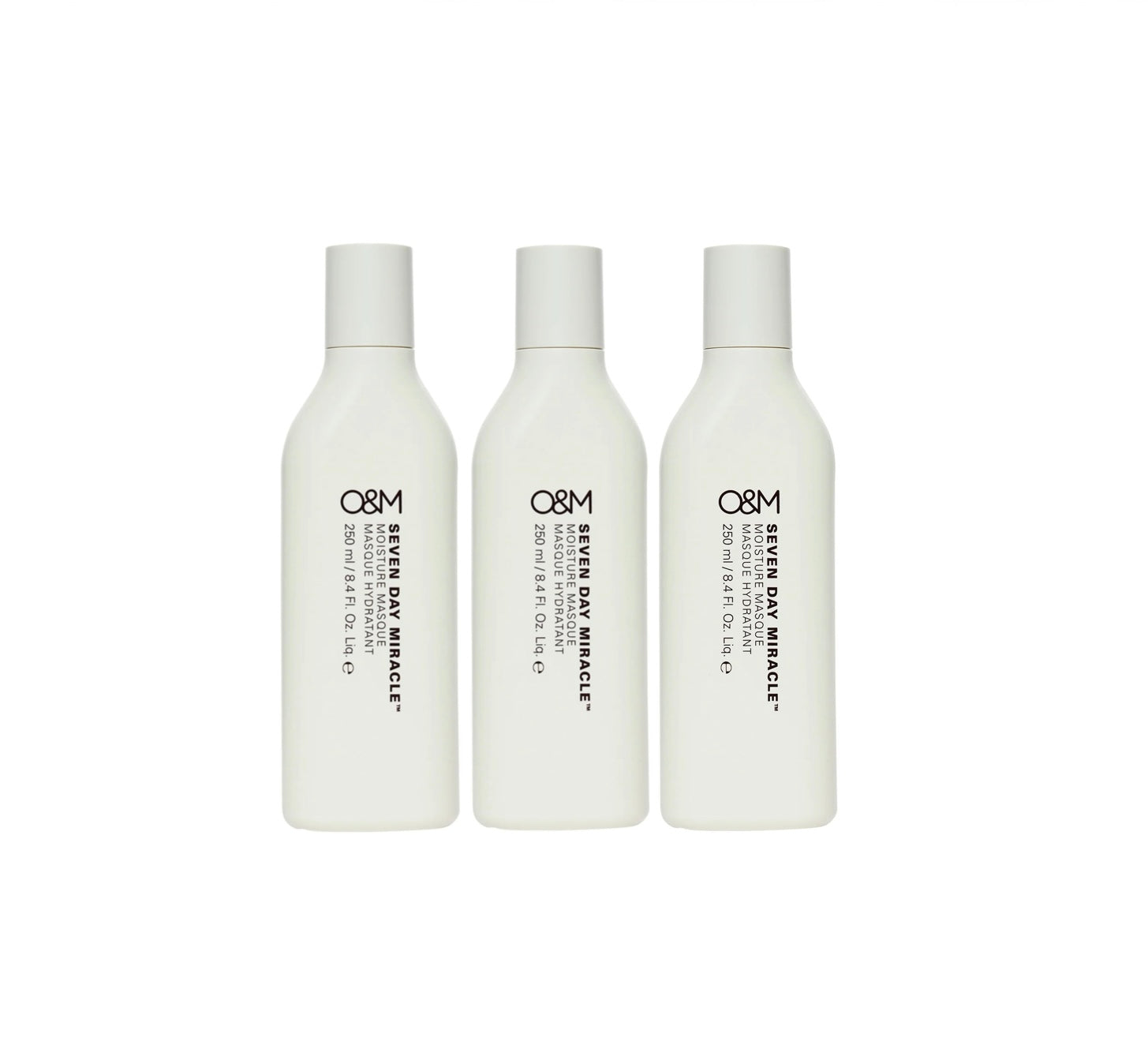 O&M SEVEN DAY MIRACLE MOISTURE MASQUE Trio 3x250ML