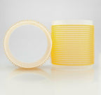 HAIR FX - Self Gripping Velcro Rollers 64mm 6pk - Yellow