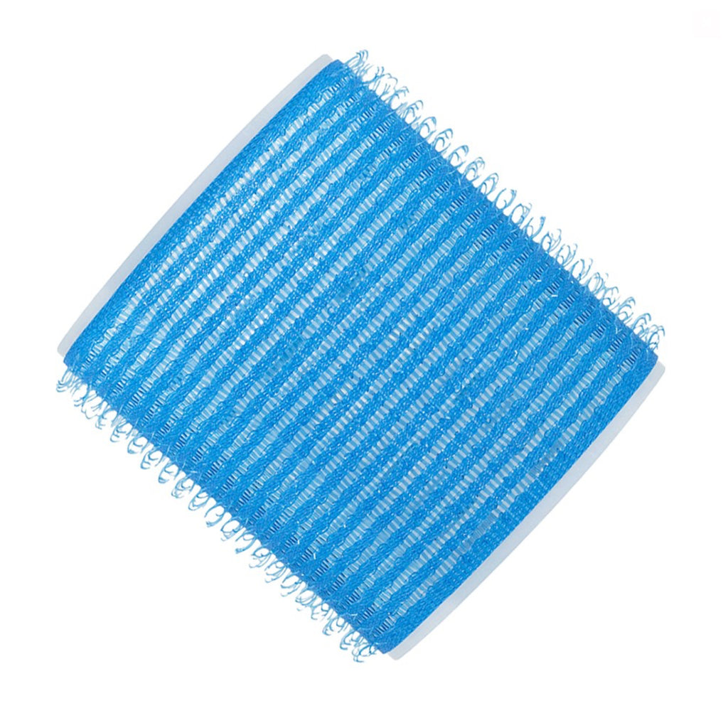 HAIR FX - Self Gripping Velcro Rollers 57mm 6pk - Light Blue