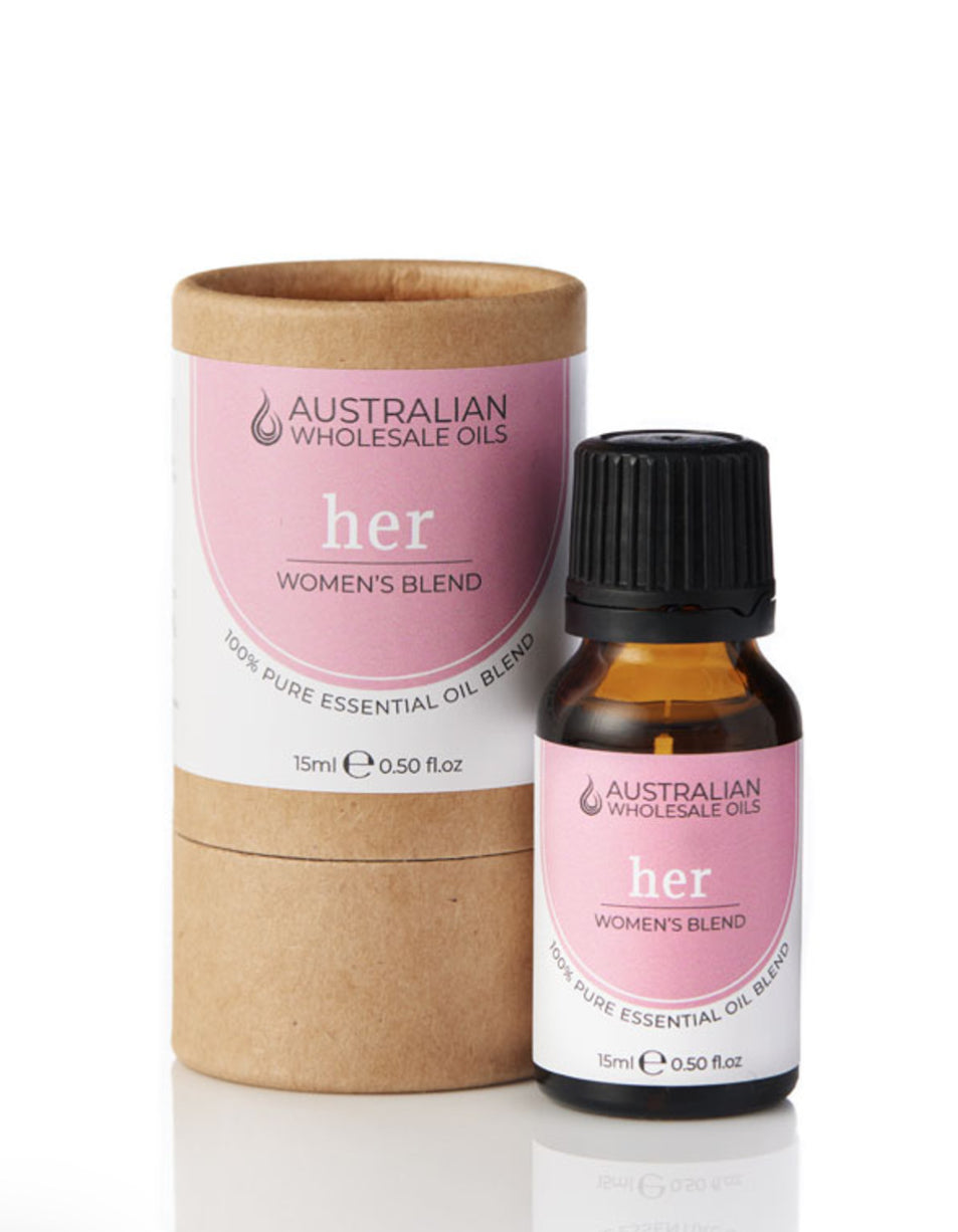 Australian Wholesale Oils HER Essential Oil Blend - Women’s Blend 15ml