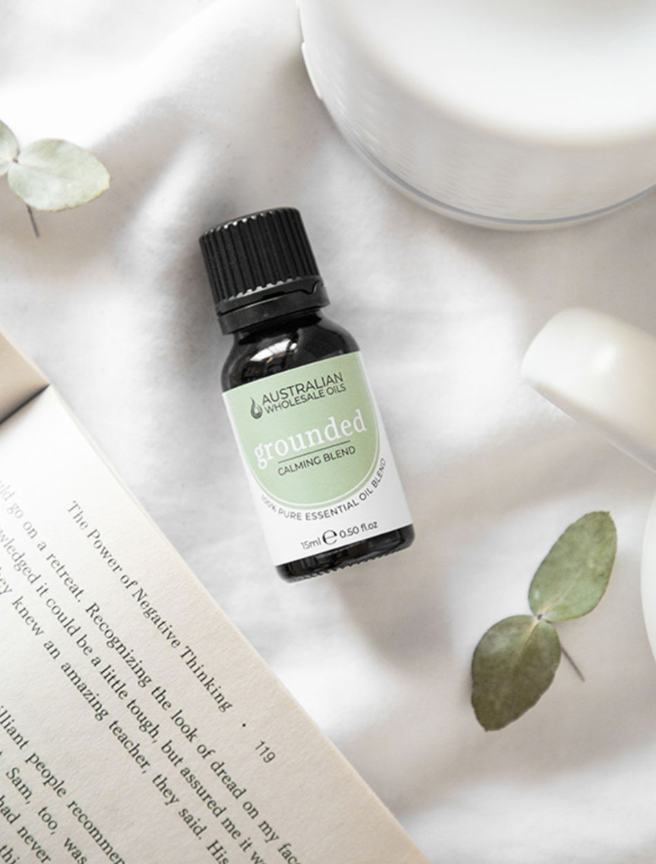 Australian Wholesale Oil GROUNDED Essential Oil Blend - Calming Blend 15ml