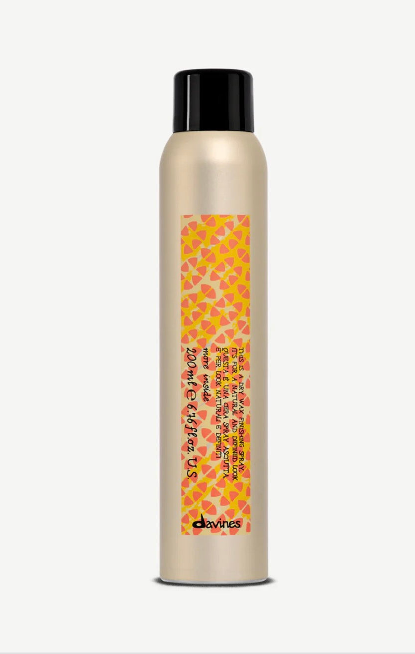 Davines This is a Dry wax finishing spray 200ml
