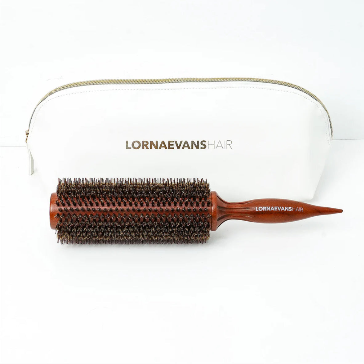 LORNA EVANS HAIR Boar Bristle Brush “Timesaver Brushes” - Large