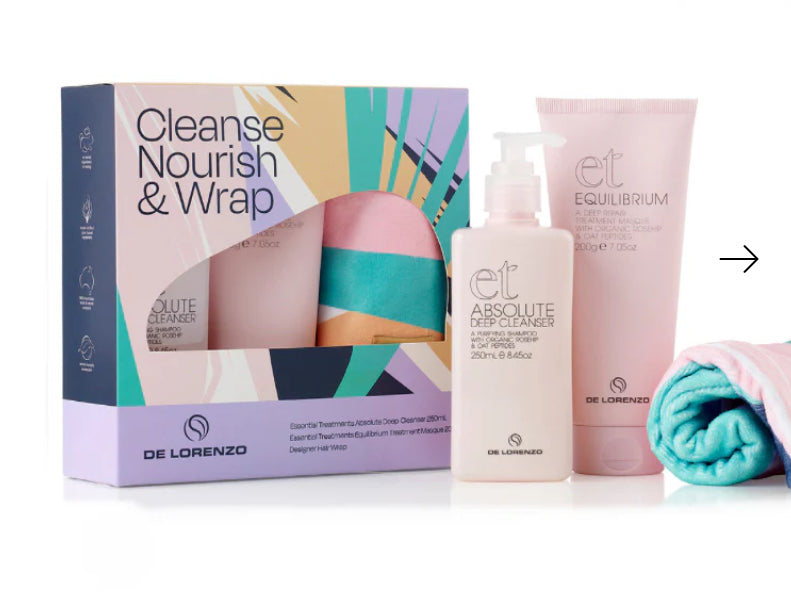 DE LORENZO CLEANSE NOURISH AND WRAP