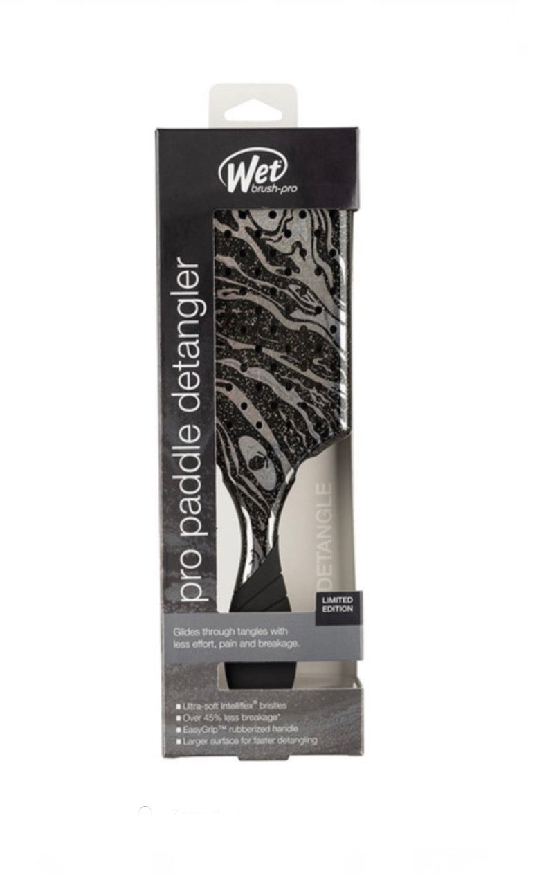 WetBrush Pro Paddle Detangler Mineral Sparkle - Charcoal