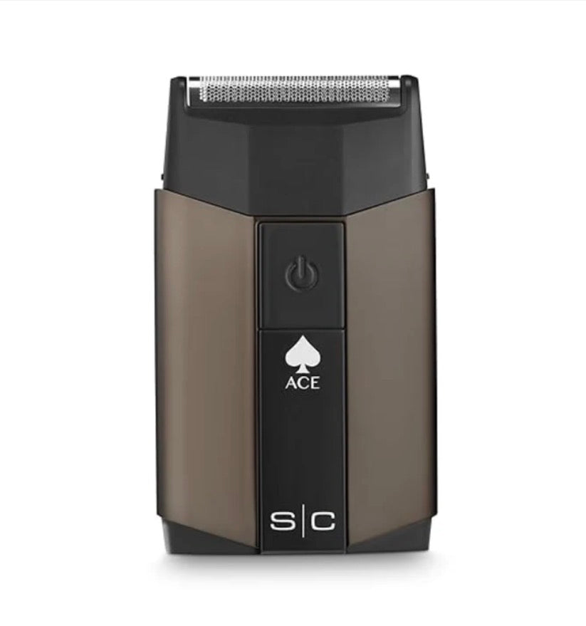 STYLECRAFT BY SILVER BULLET ACE Single Foil Cordless Shaver With Built-In Trimmer on