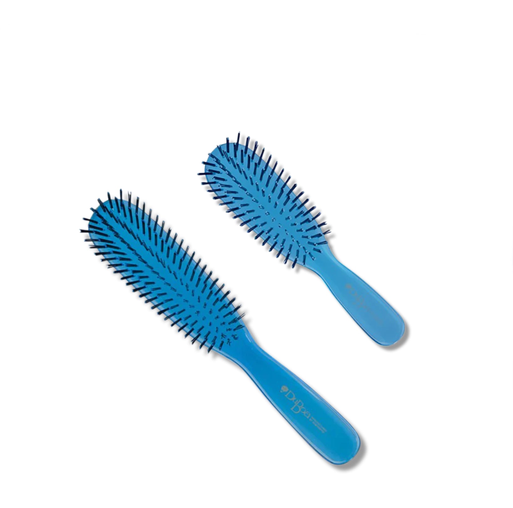 DuBoa Blue Hairbrush  1 x Medium 60  and  1 x Large 80  Bundle