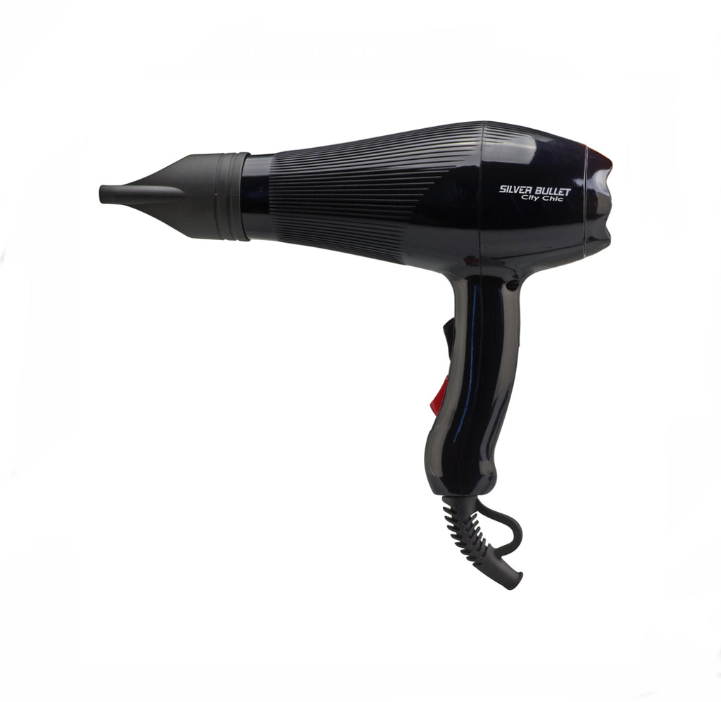 SILVER BULLET CITY CHIC HAIR DRYER BLACK