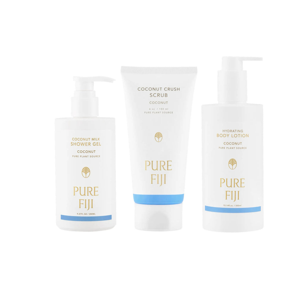 PURE FIJI TRIO - SHOWER GEL / CRUSH SCRUB / BODY LOTION