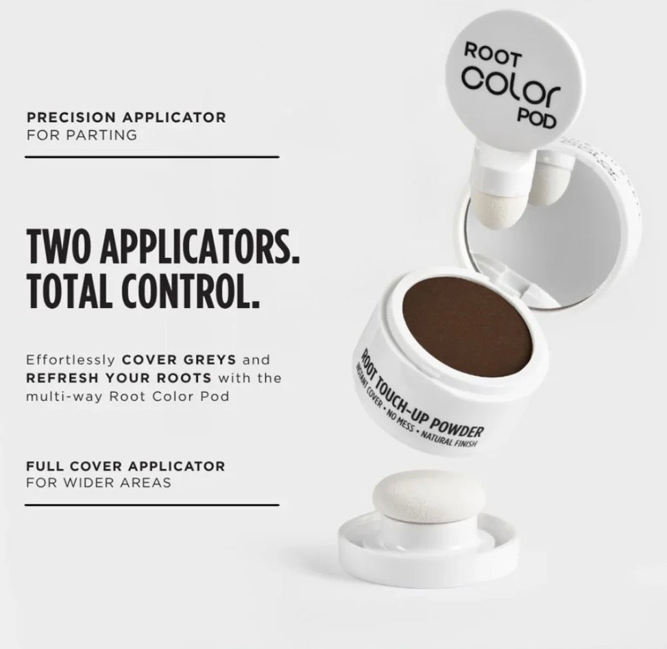Jerome Russell Root Color Pod Root Touch Up Powder - Dark Brown 4g