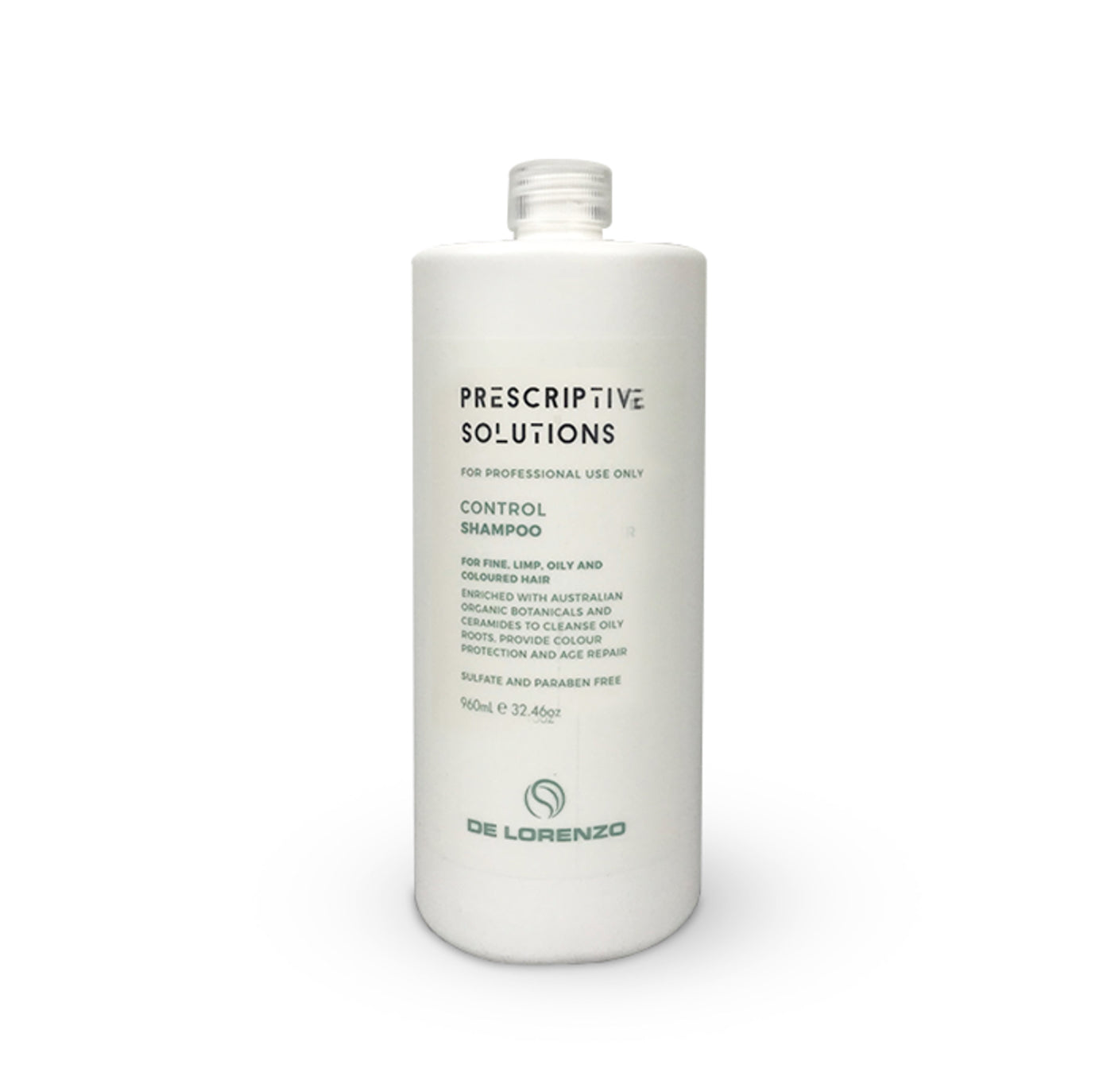 De Lorenzo Prescriptive Solutions Control Shampoo 960ml