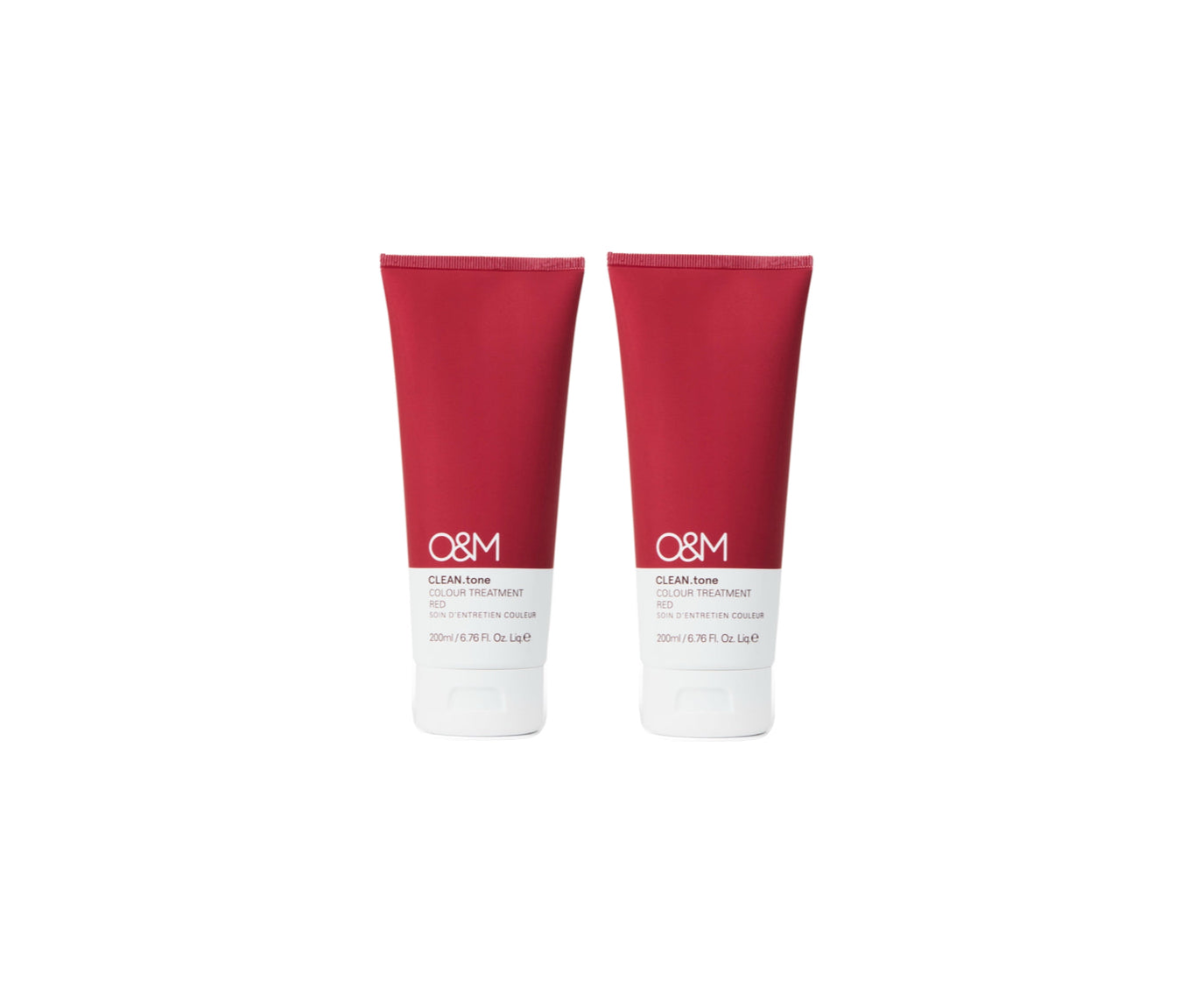 O&M Clean.Tone Red Colour Treatment Duo 2x200ml