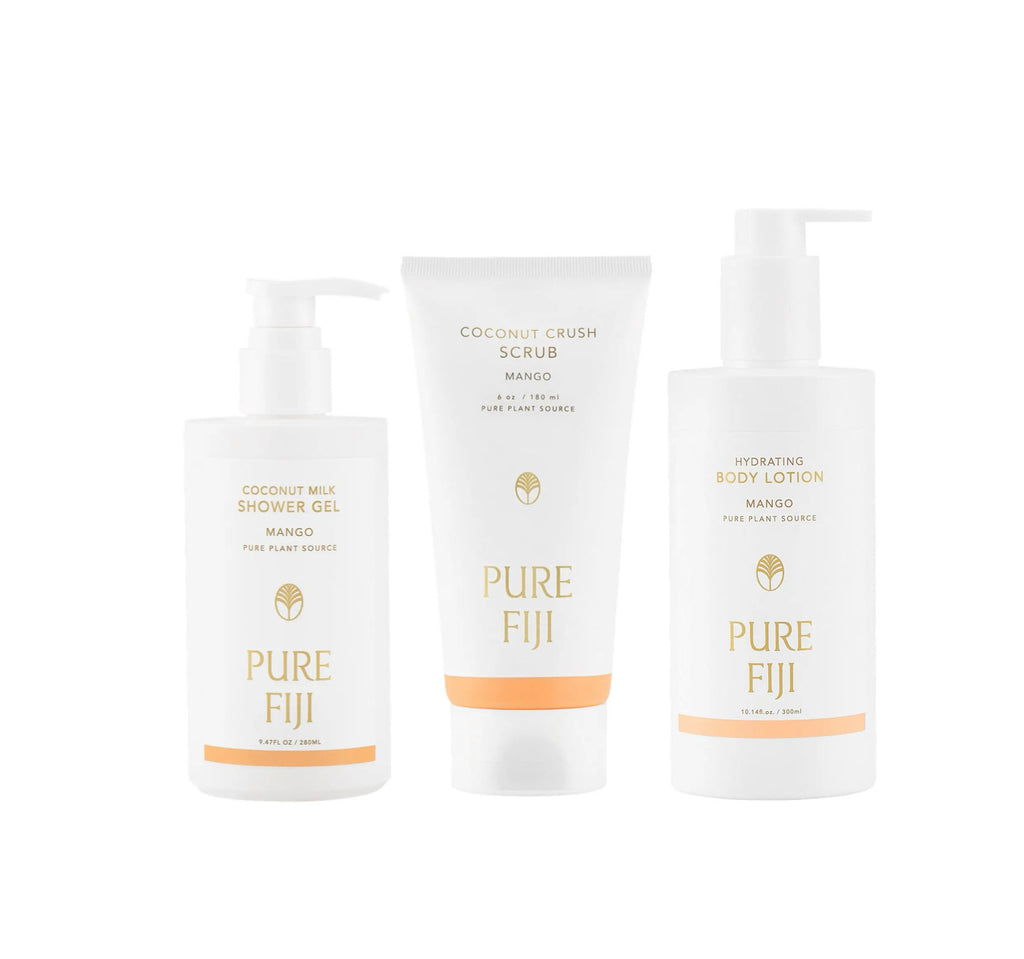 PURE FIJI TRIO - SHOWER GEL / CRUSH SCRUB / BODY LOTION