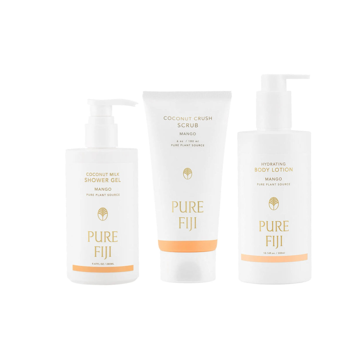 PURE FIJI TRIO - SHOWER GEL / CRUSH SCRUB / BODY LOTION