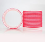 HAIR FX - Self Gripping Velcro Rollers 70mm 6pk - Red
