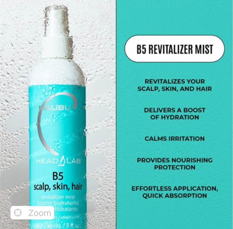 MALIBU  C B5 SCALP SKIN AND HAIR  REVITALISER MIST
