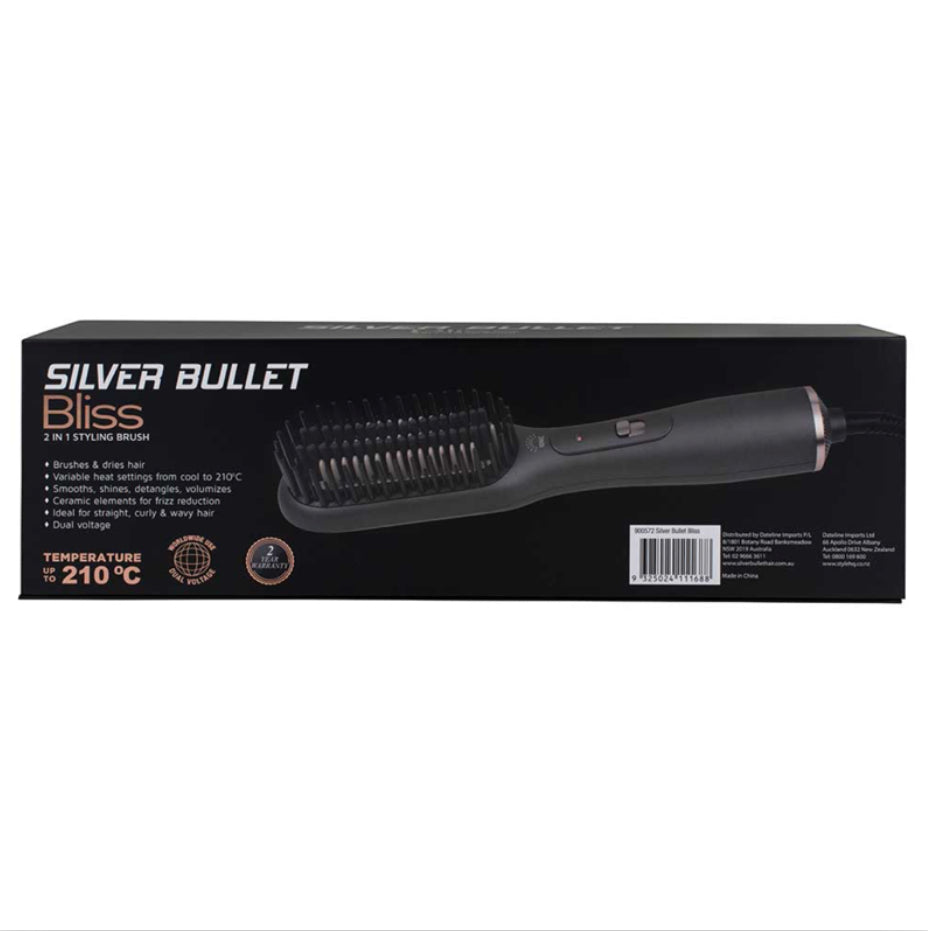 SILVER BULLET BLISS 2 IN 1 STYLING BRUSH